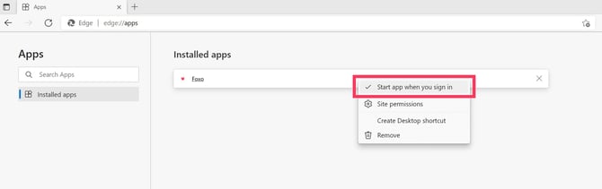Auto start edge missed