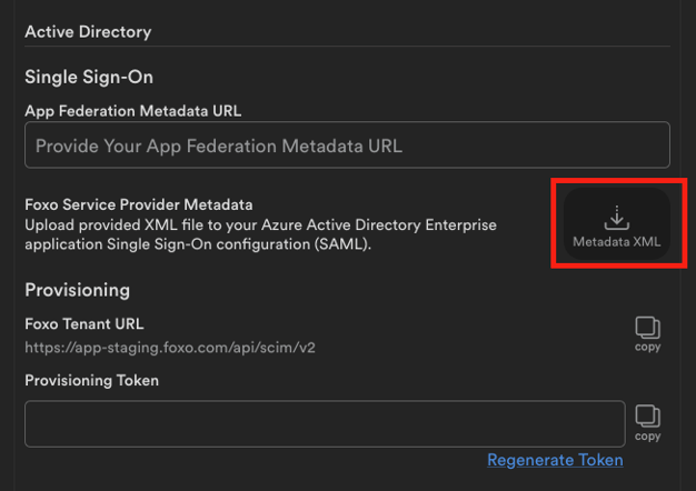 Azure Active Directory (AD) Setup Guide