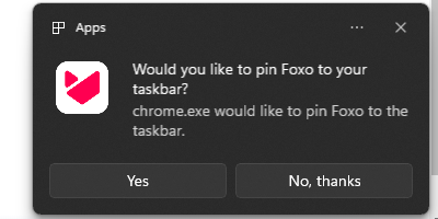 Install the Foxo Desktop App